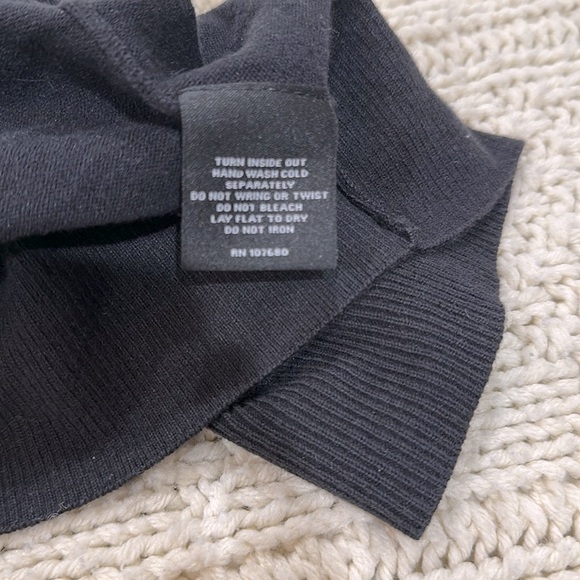 Nue Options Black knit Cardigan Sweater size XLarge - Picture 5 of 5